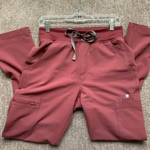 Figs yola high waisted 2.0  S dark cherry